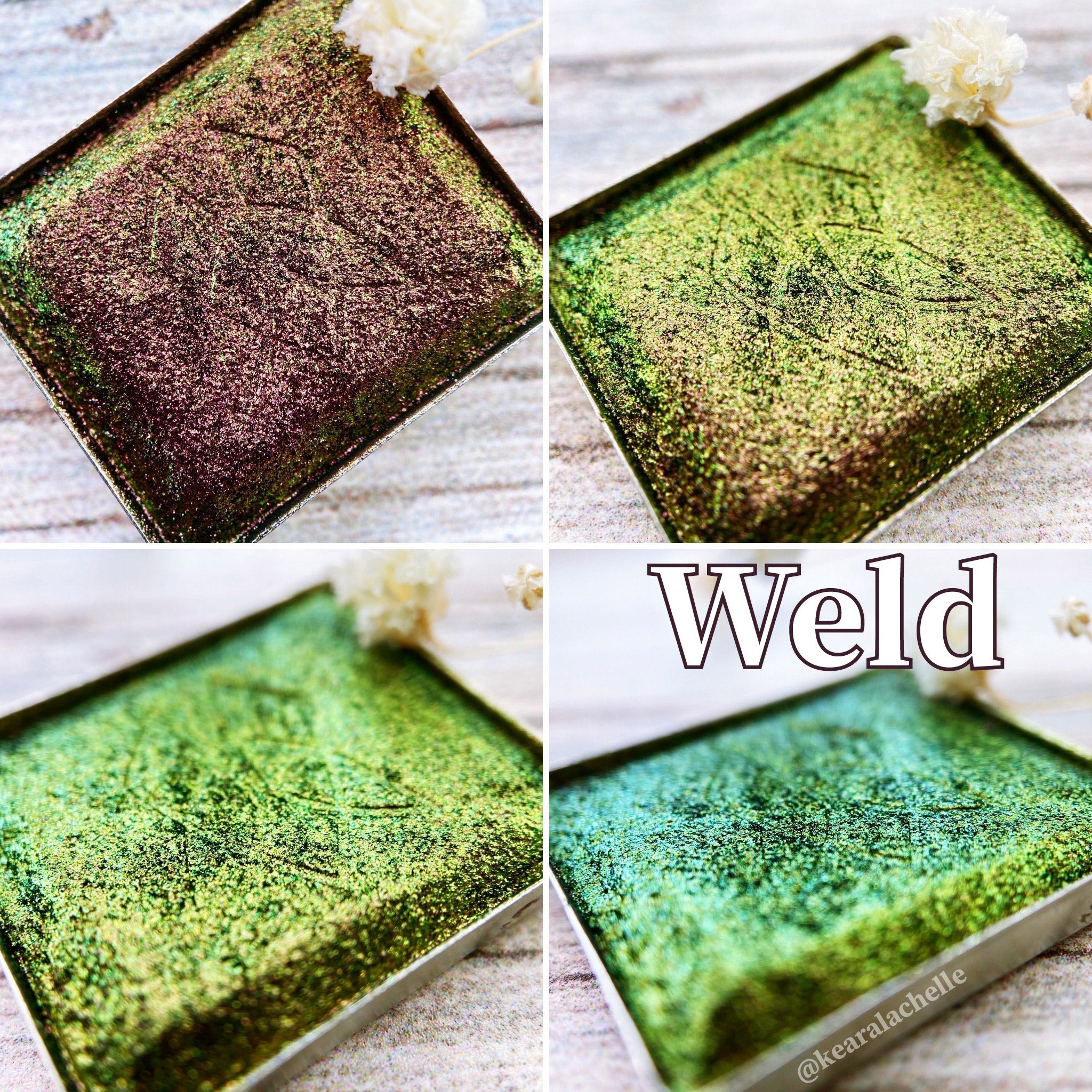 Multichrome Jewelled Eyeshadow Palette - Long-Lasting Highly Pigmented Makeup for Stunning Eye Looks - Perfect for Parties, Weddings, and Special Occasions