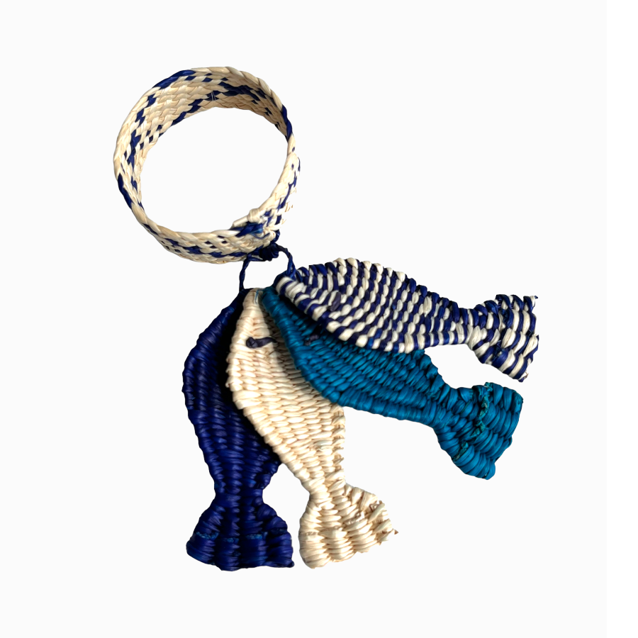 Elegant Hanging Fish Napkin Rings Set of 6 - Decorative Tableware for Wedding, Party & Holiday Dinner Decor - Perfect for Seafood Themed Events and Coastal Home Decor
