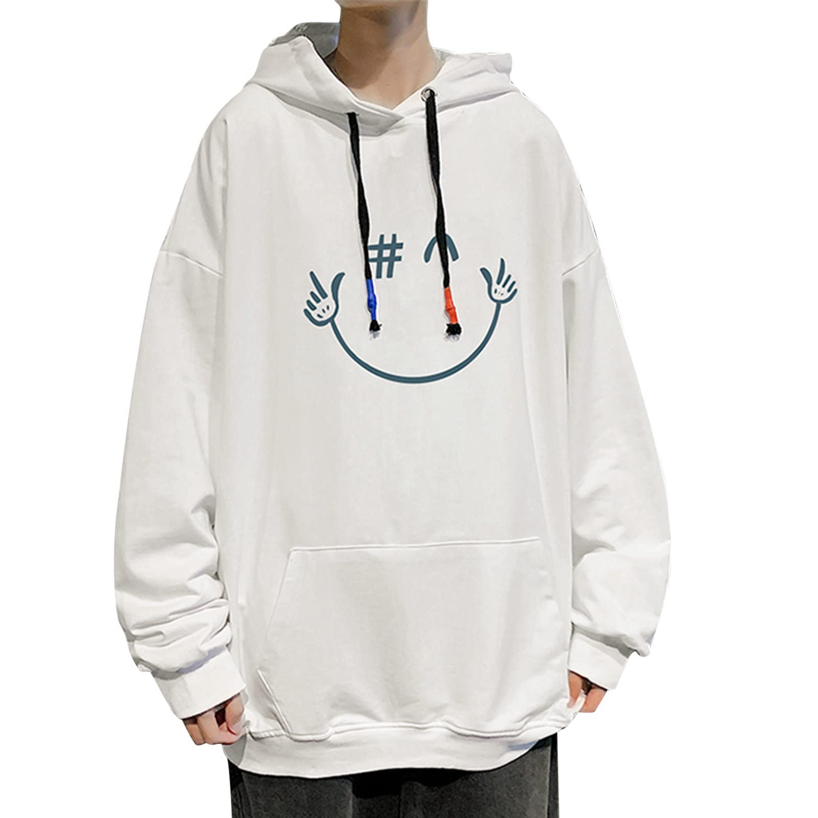 Men's Vintage Hooded Sweater - Casual Long Sleeve Pullover for Autumn Winter | Outdoor & Streetwear
