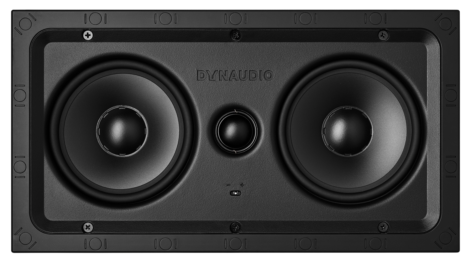 Dynaudio P4 LCR50 Slim In-Wall Speaker with Dual 5-Inch Woofers - Perfect for Home Theater and Surround Sound Systems