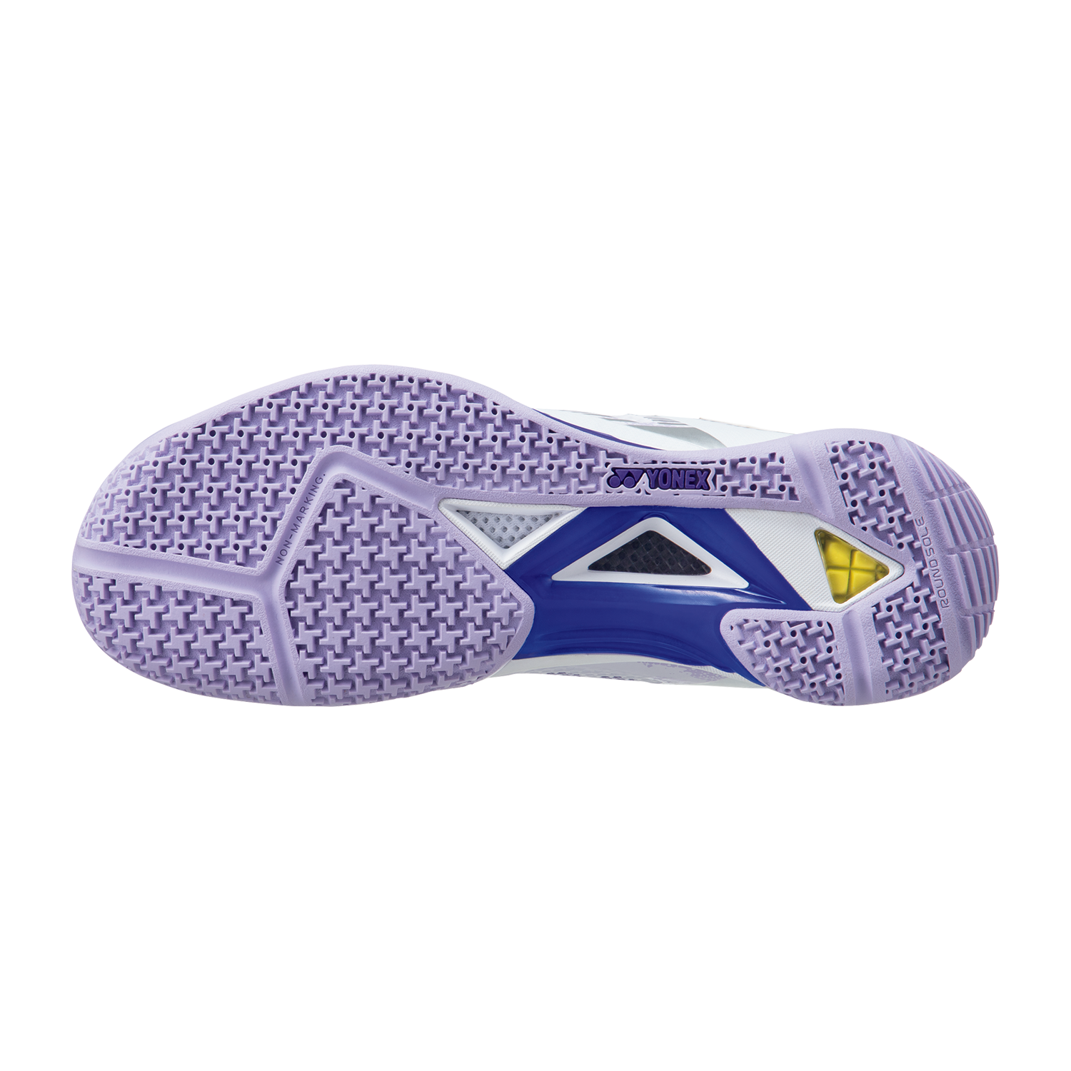 Yonex Power Cushion Eclipsion Z3 Women's Badminton Shoes - Lightweight Comfort & Superior Support for Indoor Court Sports (White/Purple) - Perfect for Badminton, Squash & Tennis Players