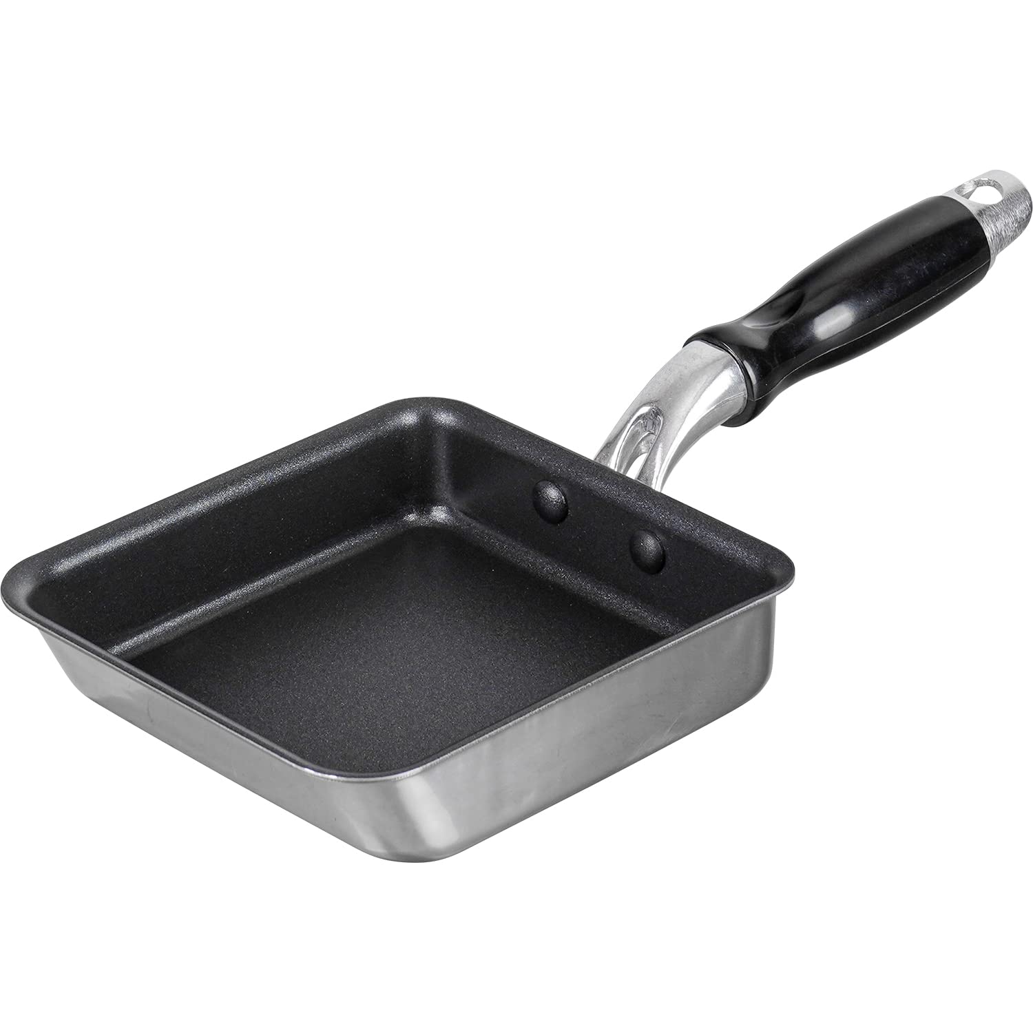 RB-2310 Non-Toxic Egg Grill Pan - 5.1 x 7.1 Inches (13 x 18 cm) Induction & Gas Compatible PFOA-Free Fluorine Coated Frying Pan for Perfect Sunny-Side Up Eggs - Ideal for Breakfast, Camping & Small Kitchen Cooking