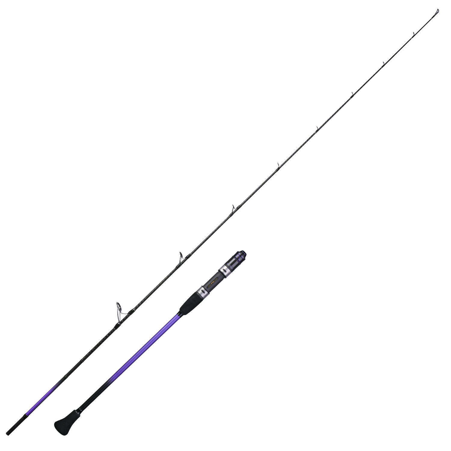 Premium HANDING Cruiser Shadow Saltwater Spinning Rod - Heavy Duty Fishing Pole for Surf, Pier & Offshore Angling | Saltwater & Freshwater Use | Ideal for Bass, Snapper & Redfish