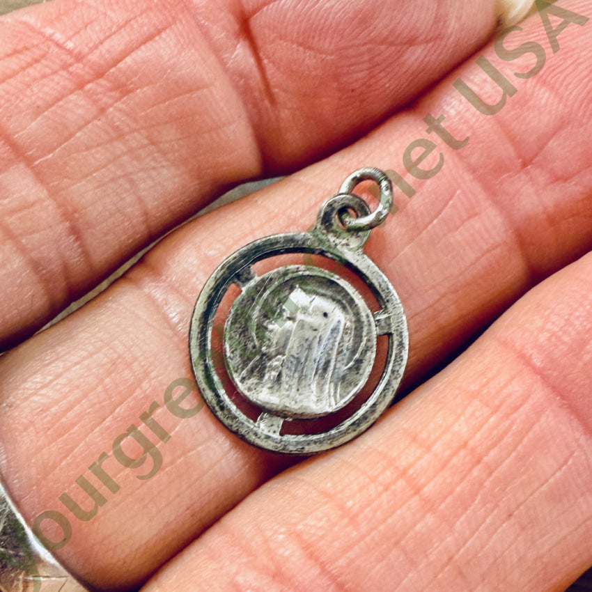 Vintage 800 Silver Saint Francis Xavier Devotional Pendant Necklace - Catholic Religious Jewelry for Men & Women - Perfect for Prayer, Gifts & Faithful Everyday Wear