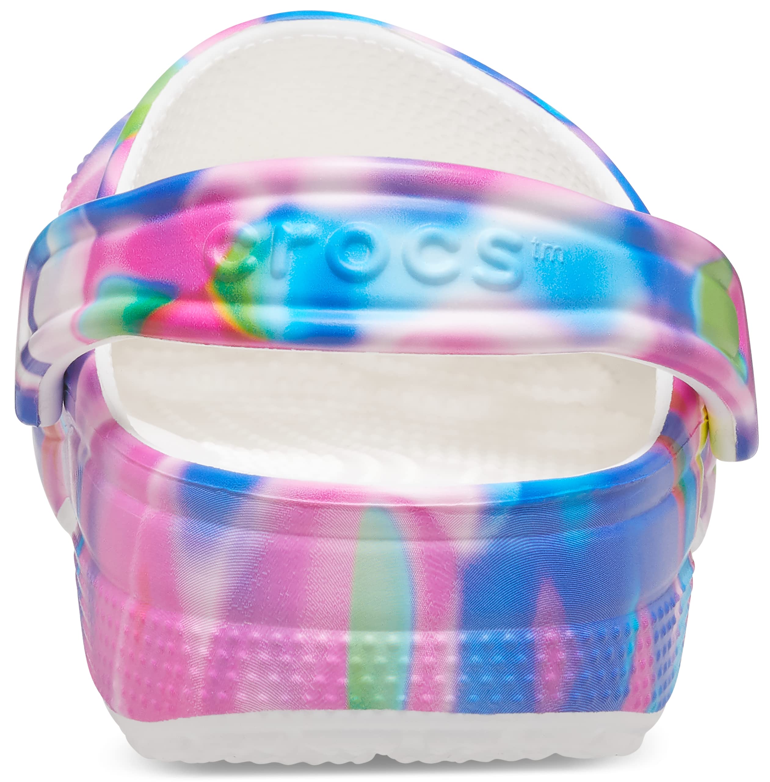 Crocs Classic Solar Rainbow Clogs - Comfortable & Lightweight Unisex Slip-On Shoes for Men & Women | Perfect for Beach, Pool, Garden & Casual Wear