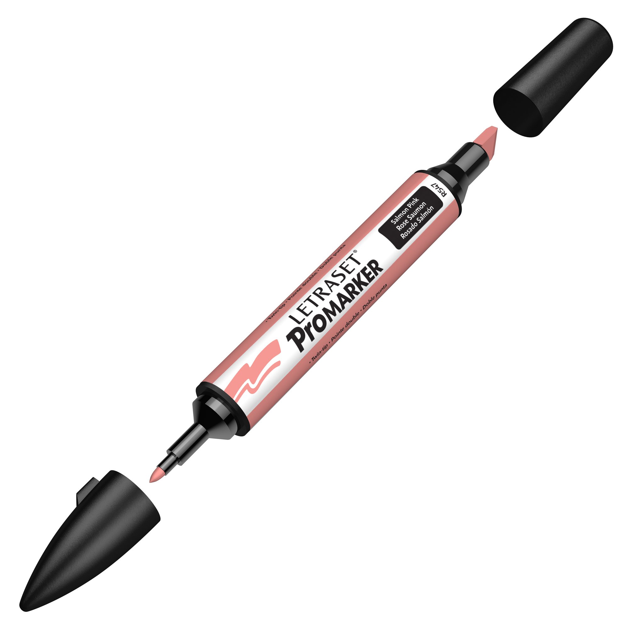 Letraset ProMarker Alcohol-Based Marker - Salmon Pink for Artists, Illustrators & Crafting | Perfect for Sketching, Coloring & Calligraphy