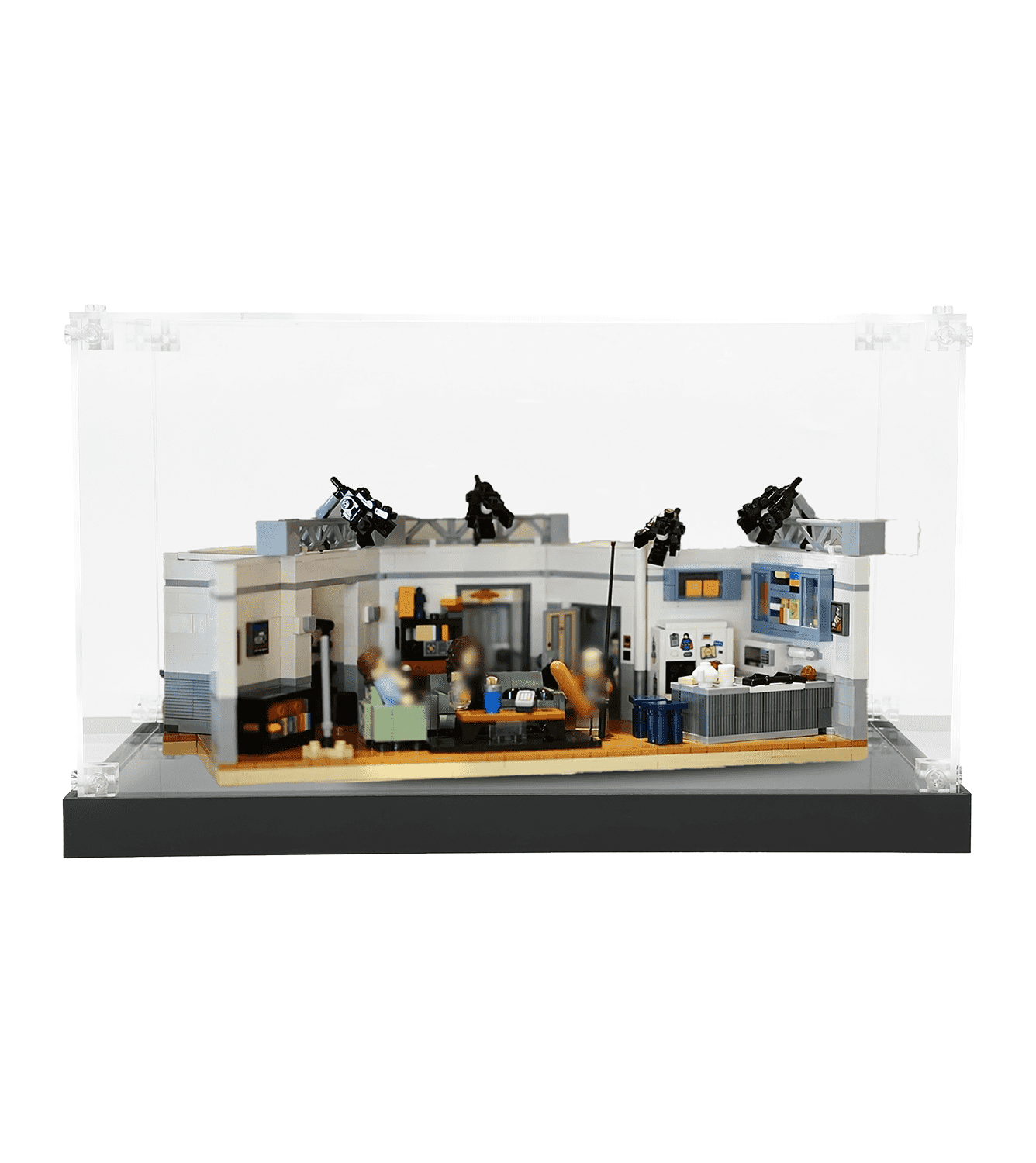 Seinfeld LEGO Ideas 21328 Display Case - Premium Acrylic Showcase for Collectible LEGO Sets - Perfect for Home, Office, or Gift Display