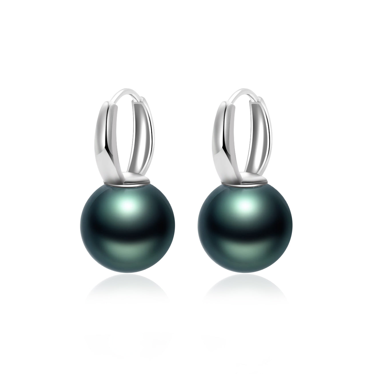 18K Gold Tahitian Pearl Earrings - AAA Grade Cultured Pearls, Hypoallergenic Luxury Jewelry for Women | Perfect for Weddings, Anniversaries & Special Occasions