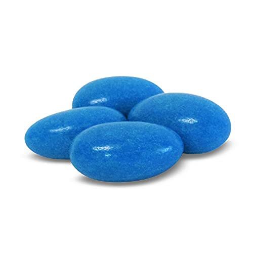 Premium Jordan Almonds by Its Delish - Gourmet Dark Blue Candy for Weddings, Baby Showers & Party Favors - Sweet Treat for Special Occasions