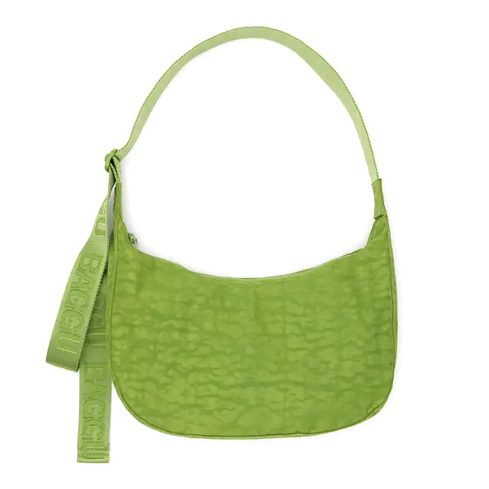 Medium Nylon Crescent Crossbody Bag for Women - Lightweight & Durable Shoulder Purse - Perfect for Travel, Shopping, and Everyday Use