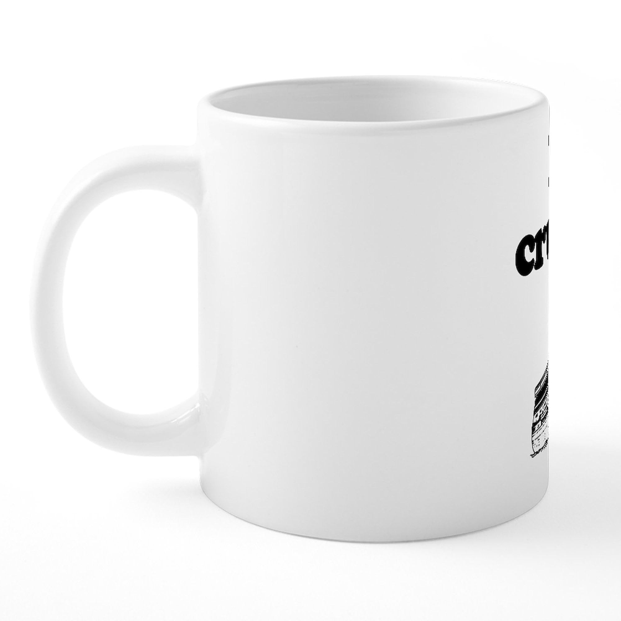 CafePress Cruise Control 20 oz Ceramic Coffee Mega Mug - Large Insulated Travel Mug for Hot & Cold Drinks - Perfect for Commuting, Office & Road Trips