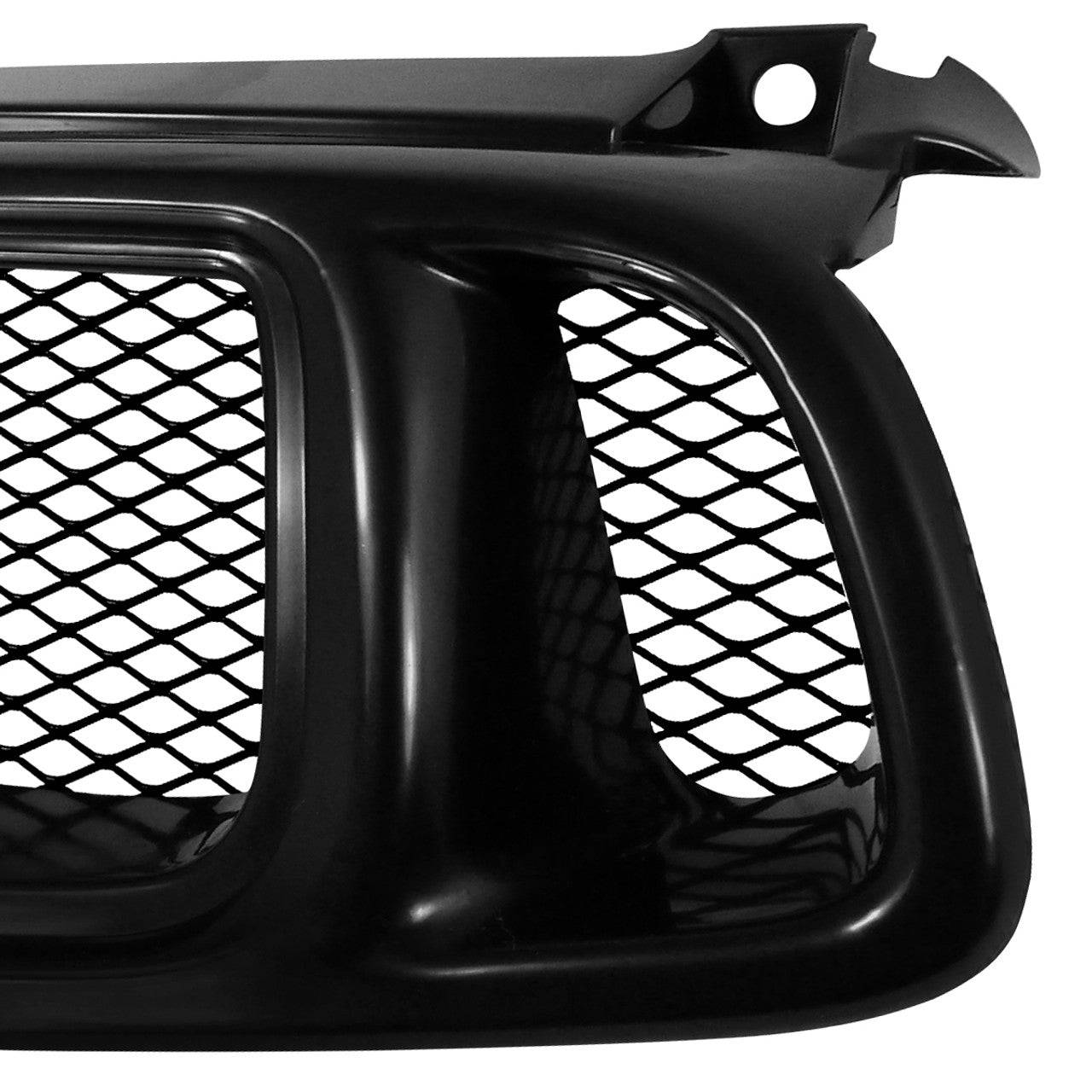 2004-2005 Subaru Impreza Front Grille - Black ABS with Aluminum Mesh Replacement for Enhanced Style & Protection | Perfect for Off-Road, Car Shows & Daily Driving
