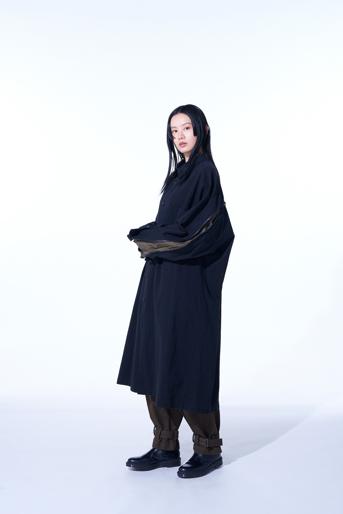 Organic Cotton Hemp Twill Zip-Up Coat with Back Yoke - Eco-Friendly Lightweight Jacket for Men & Women | Perfect for Casual Outings, Travel & Outdoor Adventures