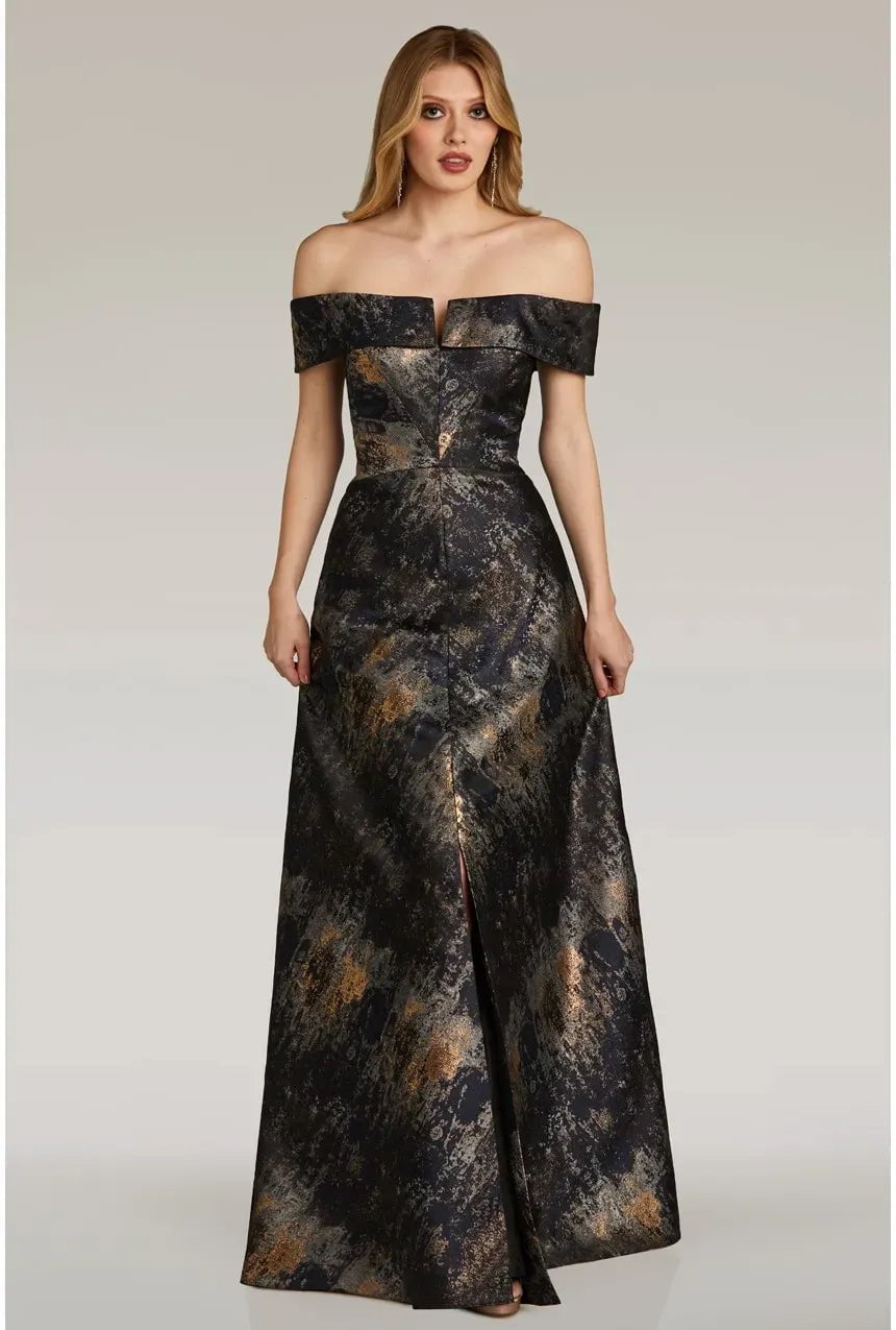 Feriani Couture 18258 Women's Fashion Dress - Elegant Evening Gown for Parties, Weddings & Special Occasions