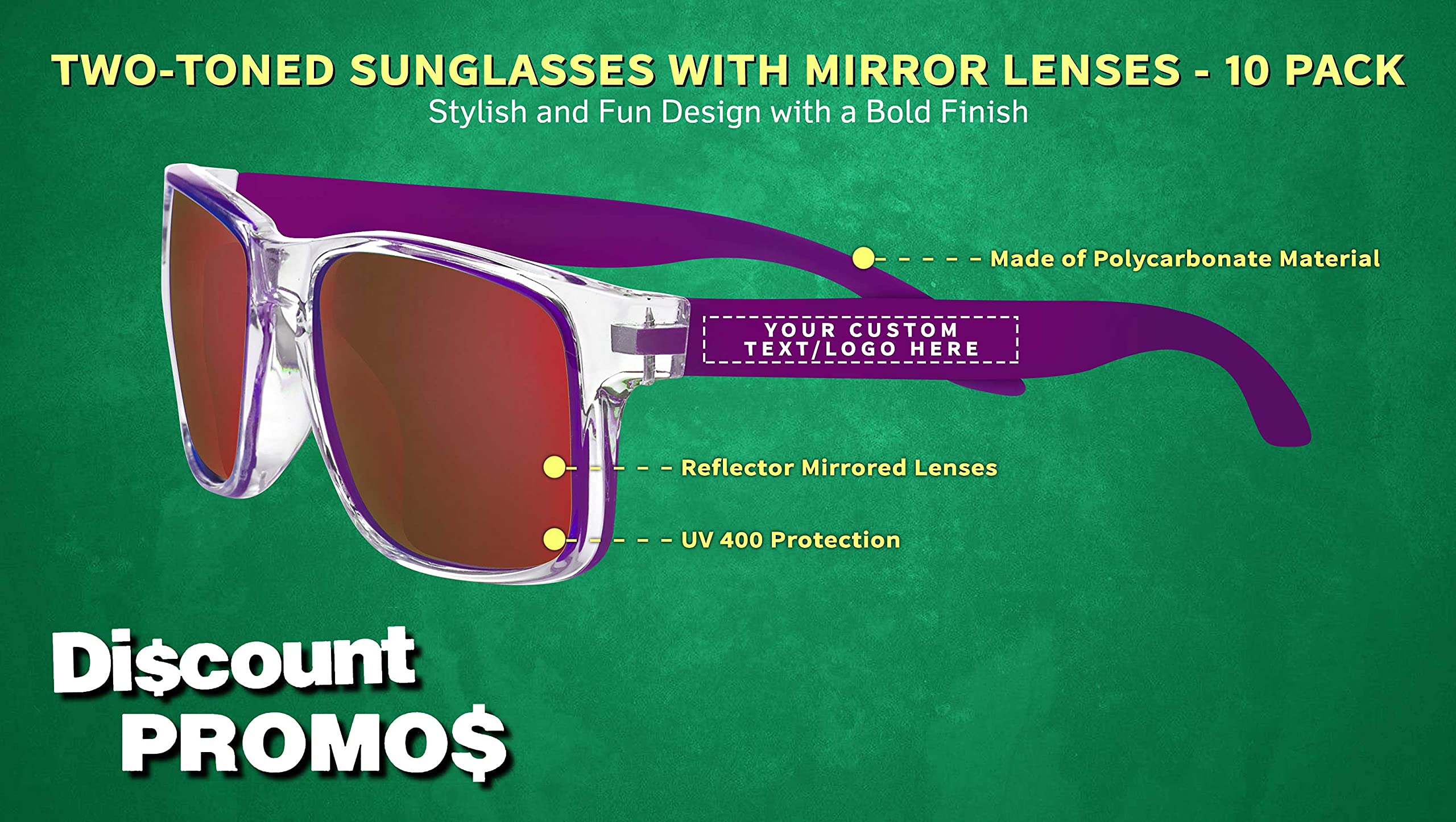 Stylish Mirror Lens Sunglasses for Men & Women - UV Protection, Trendy Fashion Shades for Outdoor Activities, Beach, Driving & Sports