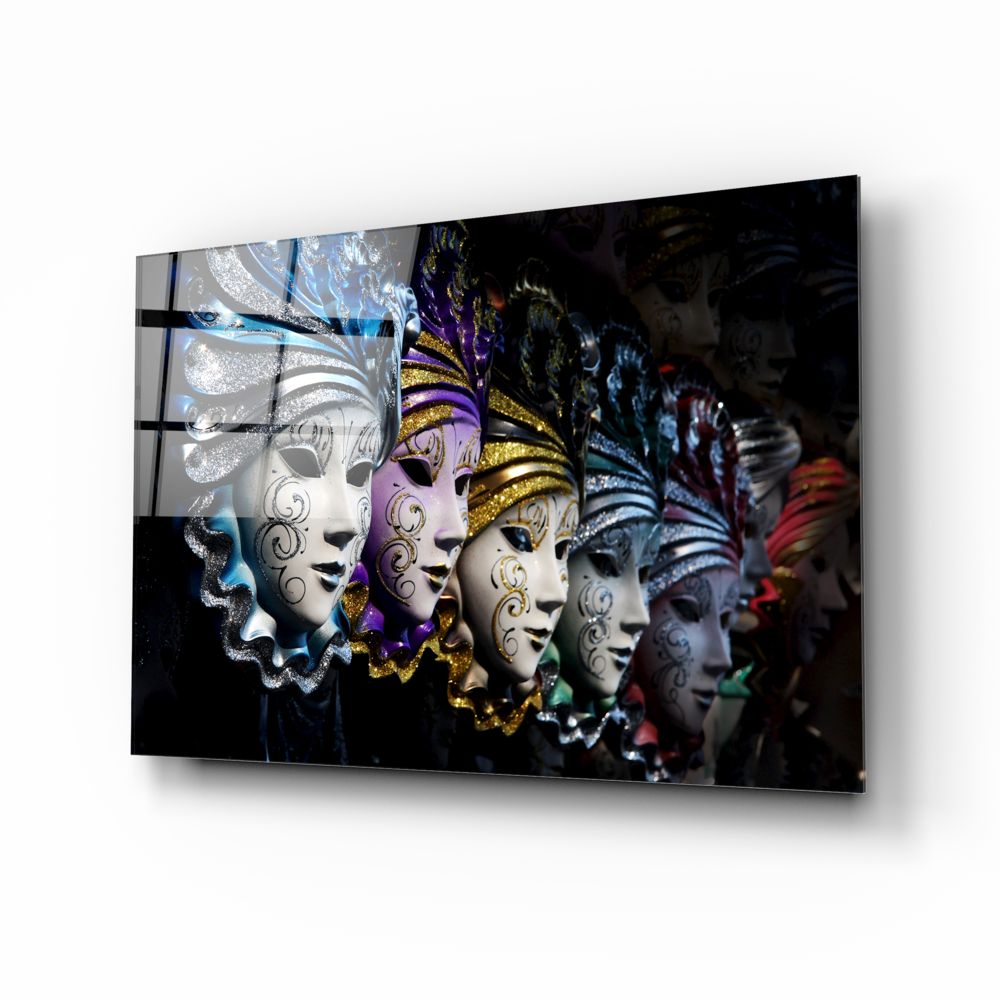 Venetian Carnival Masks - Handmade Venetian Masquerade Masks for Parties, Halloween & Costume Events - Perfect for Mardi Gras, Balls & Themed Celebrations