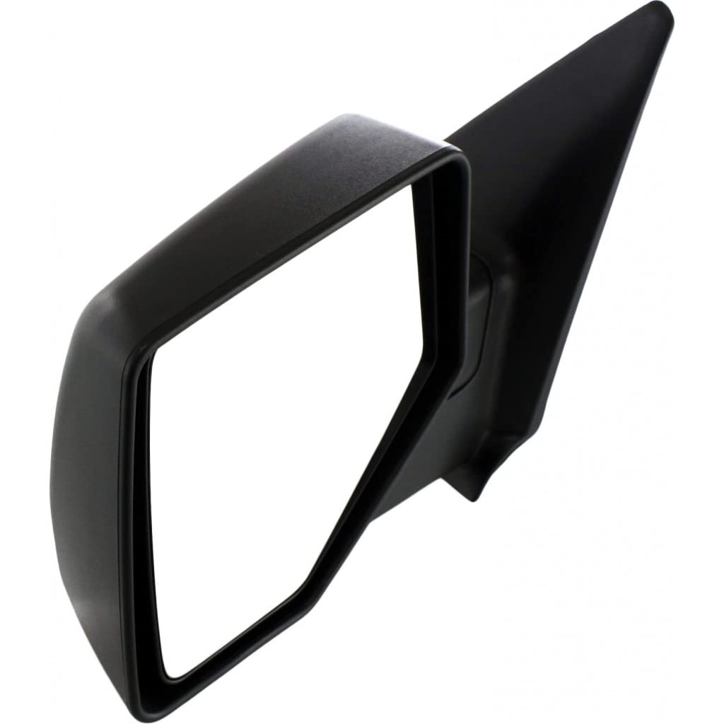 2006-2011 Ford Ranger Driver Side Manual Folding Door Mirror - Black Textured (FO1320283, 8L5Z17683BA) | Replacement for Damaged Mirrors | Perfect for Off-Roading & Daily Commuting