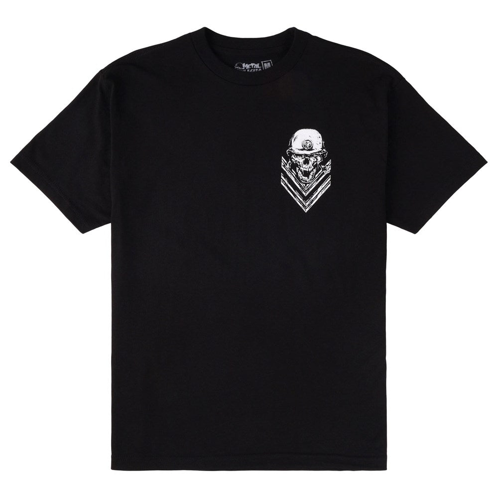Metal Mulisha Death Troop Graphic T-Shirt for Men - Skull & Crossbones Design - Streetwear & Motorcycle Riding Apparel