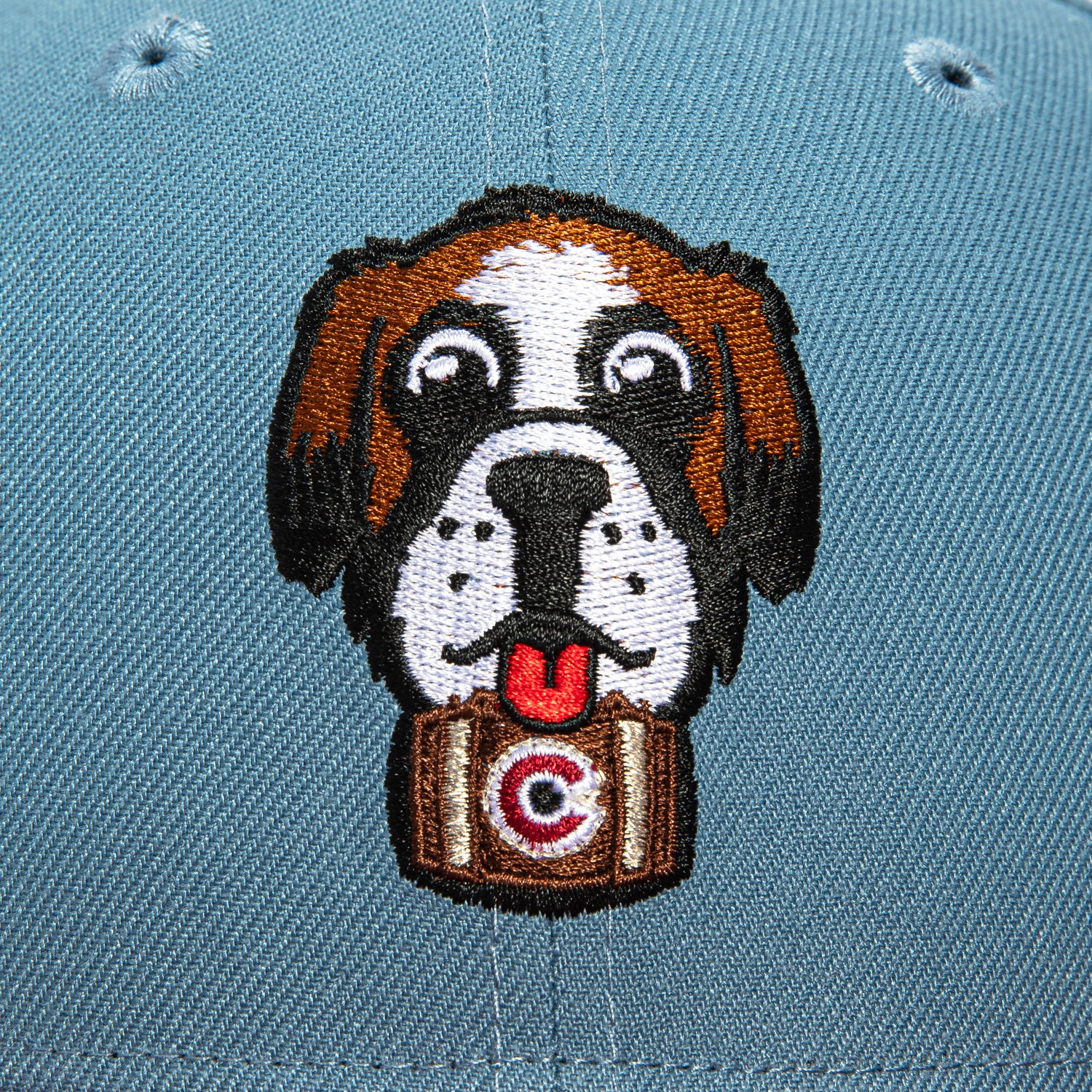 New Era 59Fifty Mascot Colorado Avalanche Bernie Hat - Indigo & Cardinal - Official NHL Licensed Snapback Cap for Men & Women - Perfect for Hockey Games, Fan Gear & Streetwear Fashion