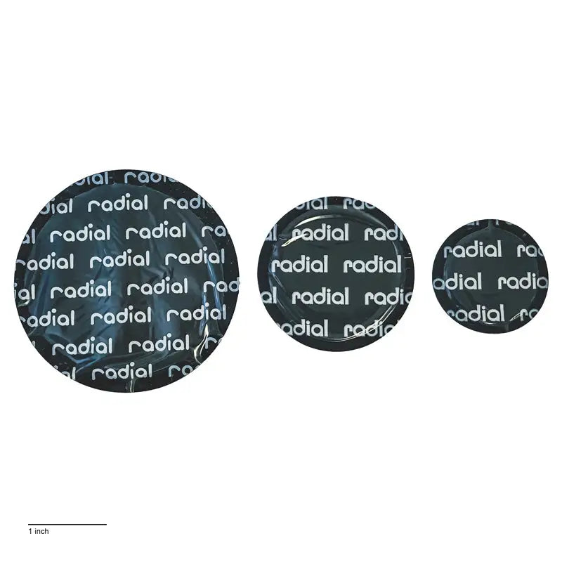 Premium AA HD Round Radial Reinforced Universal Patches - Heavy Duty Repair Solution for Tires, Tubes & Inflatables - Perfect for Bikes, Cars, RVs & Outdoor Gear