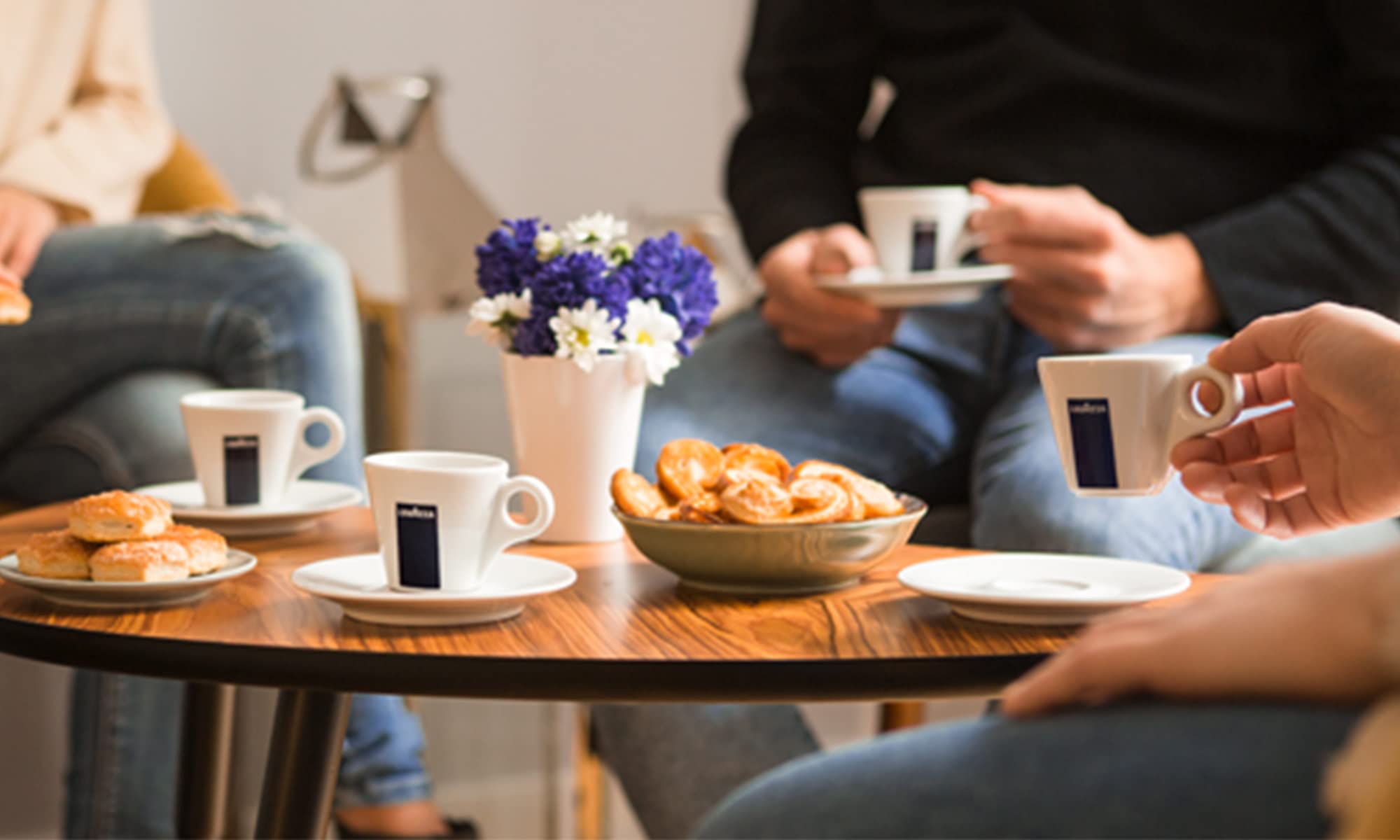 Lavazza BLUE Classy Mini Single Serve Espresso Coffee Machine LB 300 - Compact 5.3x13x10.2 Inch Capsule Brewer with 2 Coffee Selections, Touch Controls & Programmable Dose - Perfect for Home, Office or Small Spaces