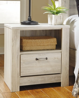 Bellaby Nightstand - Modern Bedside Table with USB Charging Port & Storage Drawer - Perfect for Bedroom, Living Room, or Dorm Room