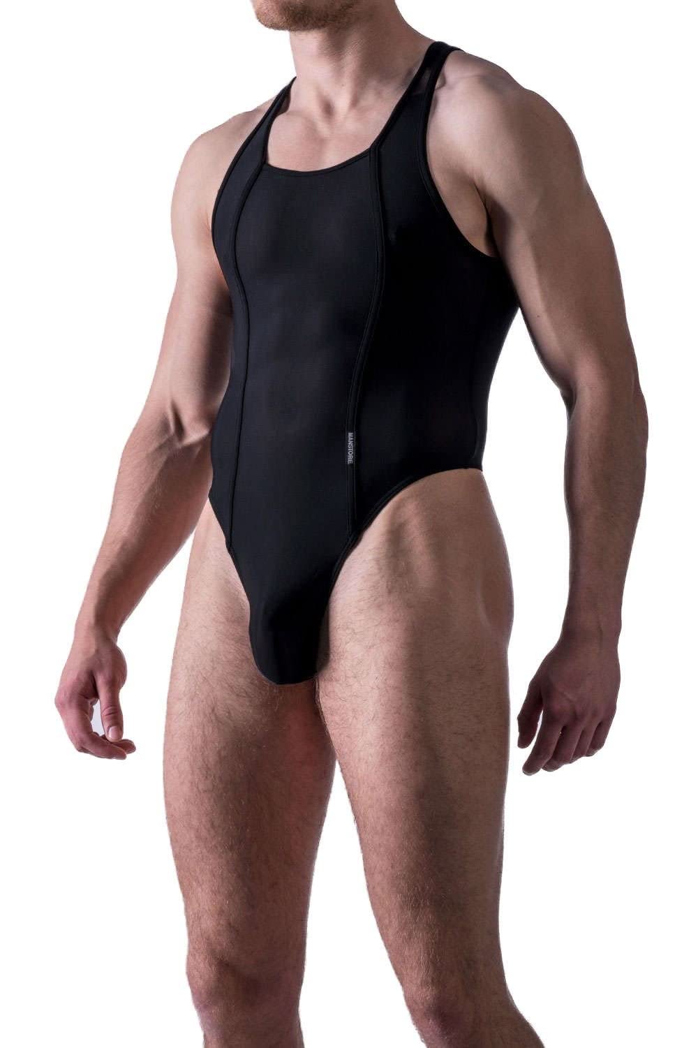Men's M101 String Body Underwear - Black, Large Size | Comfortable & Breathable for Daily Wear, Gym & Sleep