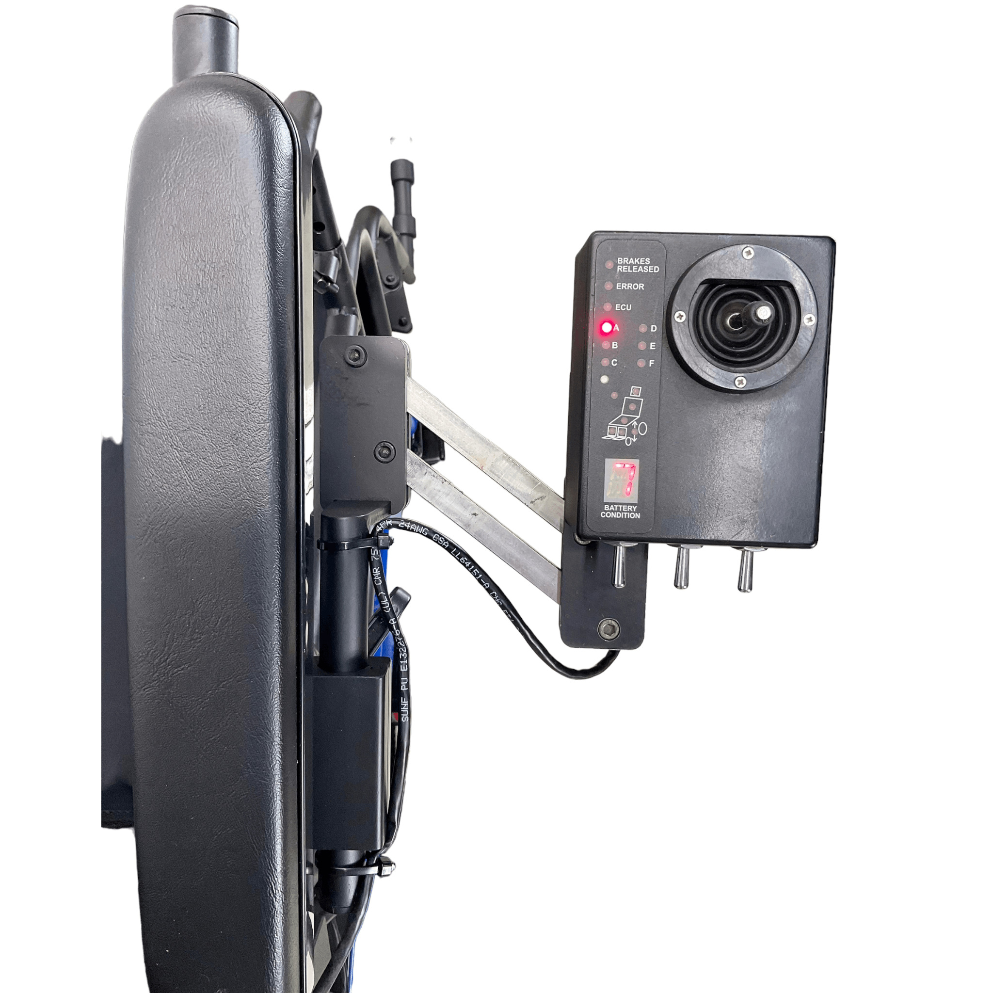 21st Century Scientific Inc Bounder Plus Off-Road Power Wheelchair - Heavy Duty 500 lbs Weight Capacity - 20x20
