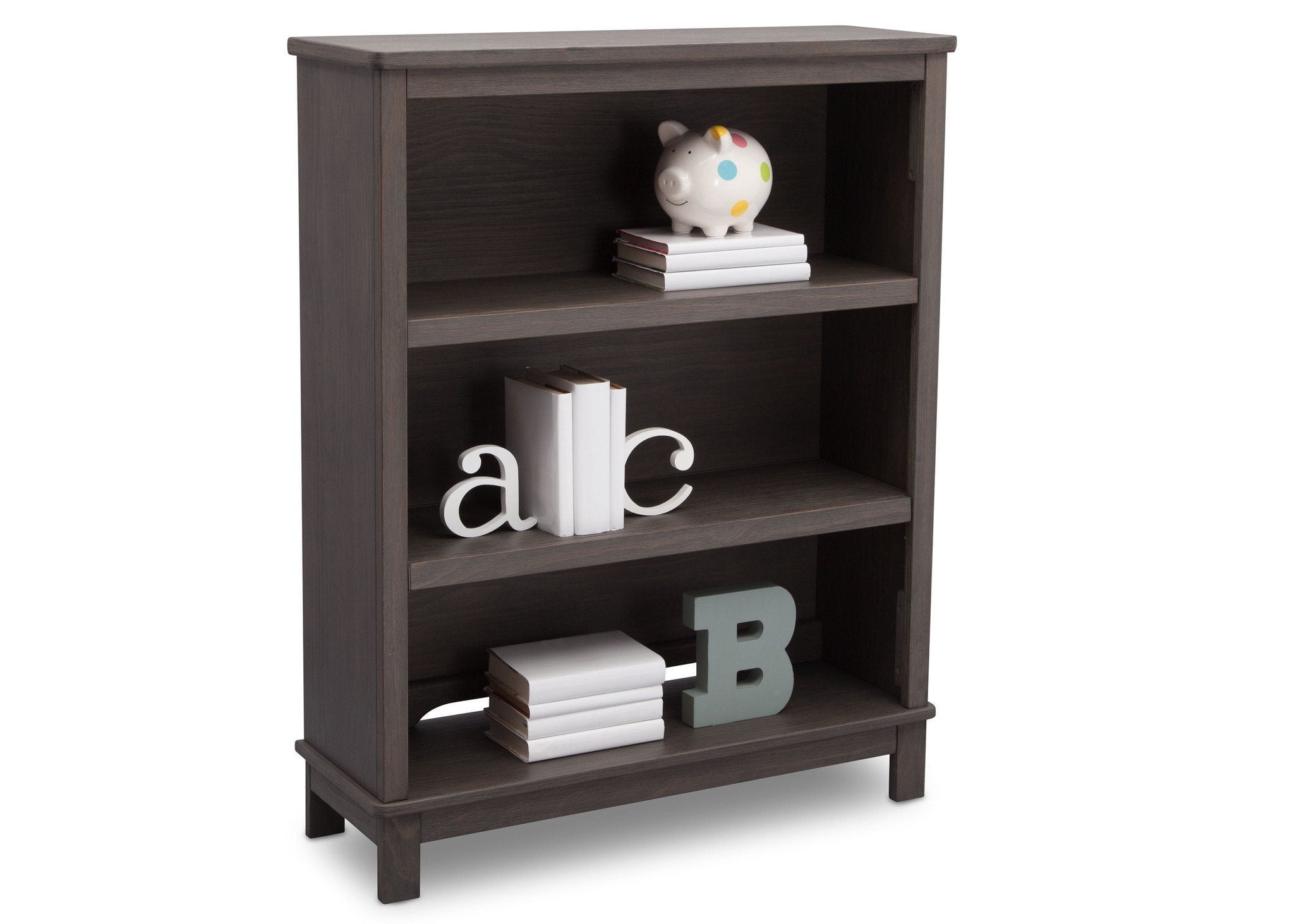 Modern Monterey Bookcase - 5-Tier Wooden Bookshelf for Home & Office - Stylish Storage for Books, Decor & Essentials - Perfect for Living Room, Bedroom or Study