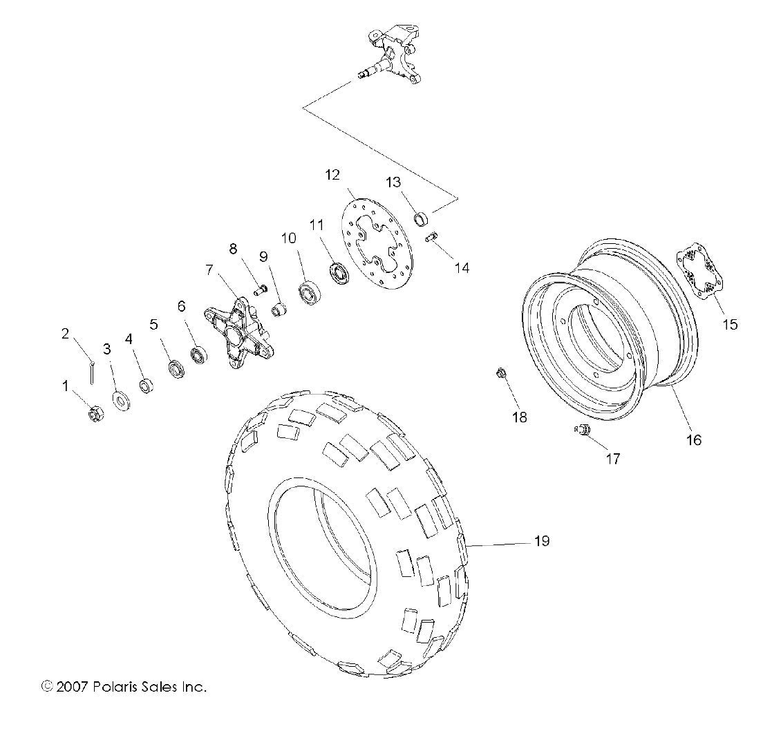 Genuine Polaris ATV Lip Seal 1.00