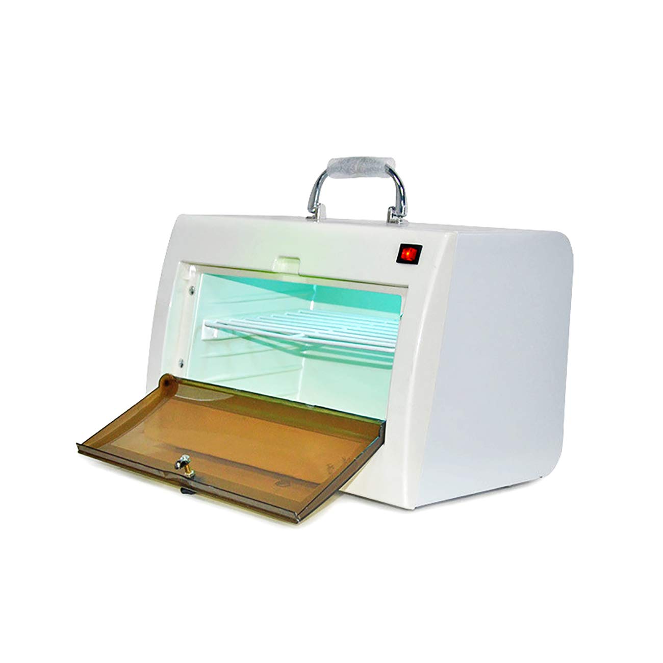 Professional UV Sterilizer Cabinet for Beauty Salon & Home - Ozone Disinfection for Towels, Scissors, Clothing & Nail Tools | Portable UV Cleaner Box & Spray | Elitzia ETXD009 | Perfect for Salon Hygiene, Home Disinfection & Travel Essentials