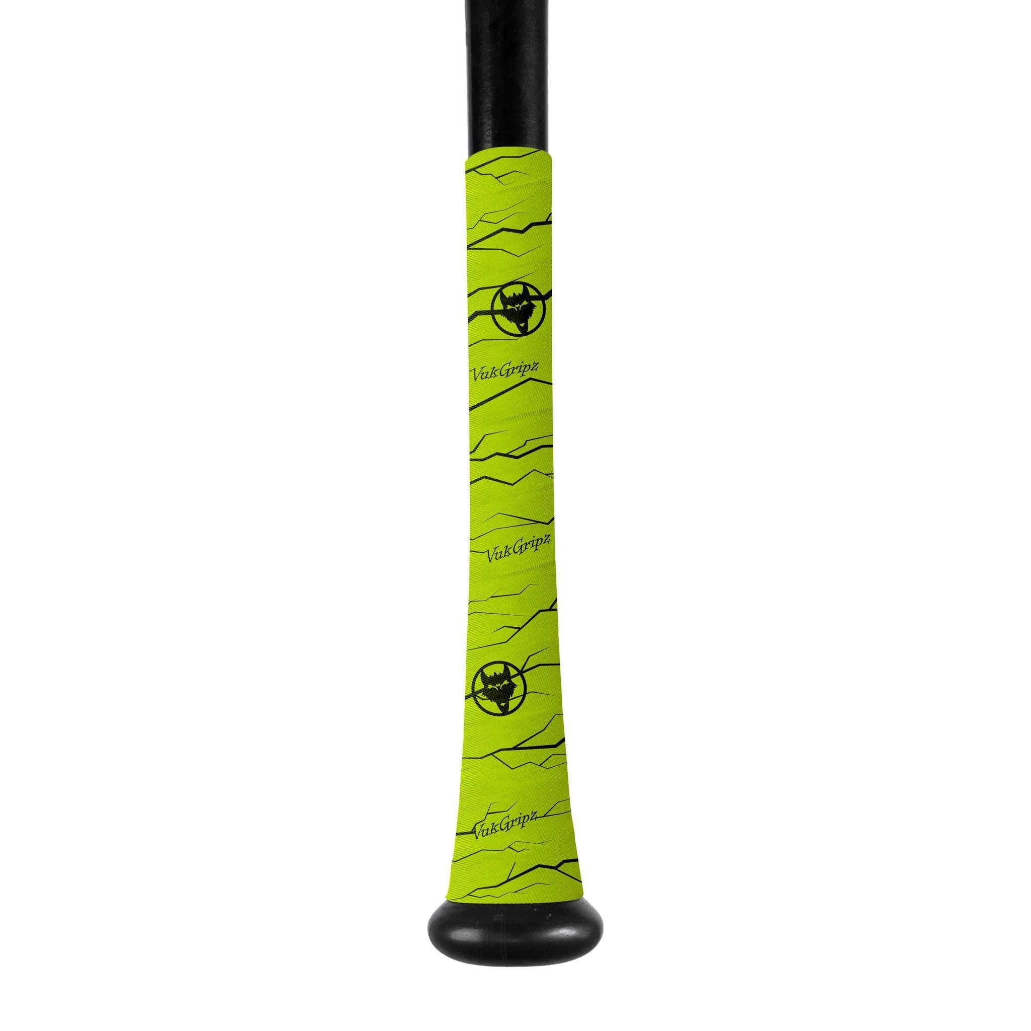 XL Pulse Neon Green Bat Grip Tape - Non-Slip Baseball Bat Handle Tape for Better Control | Perfect for Baseball, Softball, and Cricket Players | Improves Swing Performance in Games & Practice