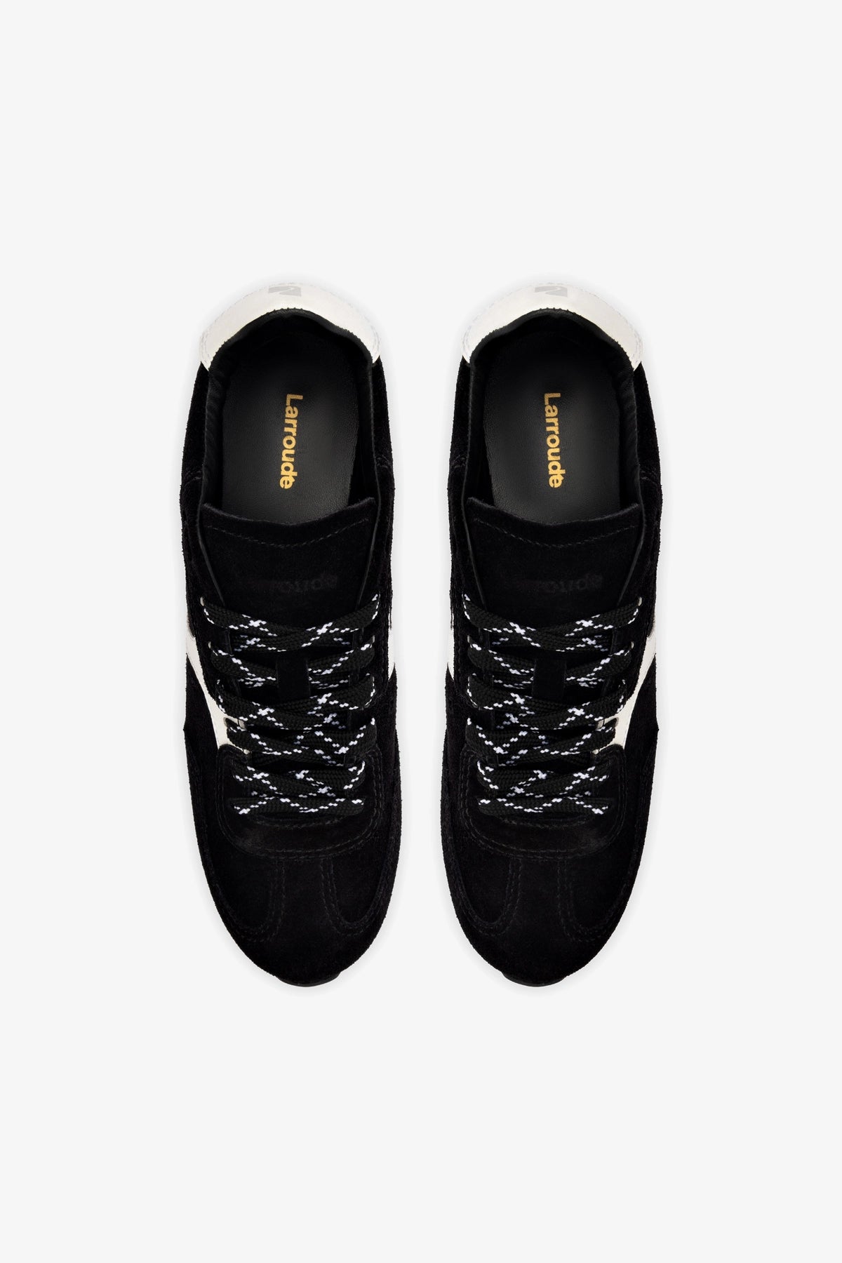 Premium Black Suede Stella Sneakers - Women's Fashion Casual Shoes for Walking, Work & Everyday Comfort | Trendy Slip-On Loafers for Office, Travel & Street Style