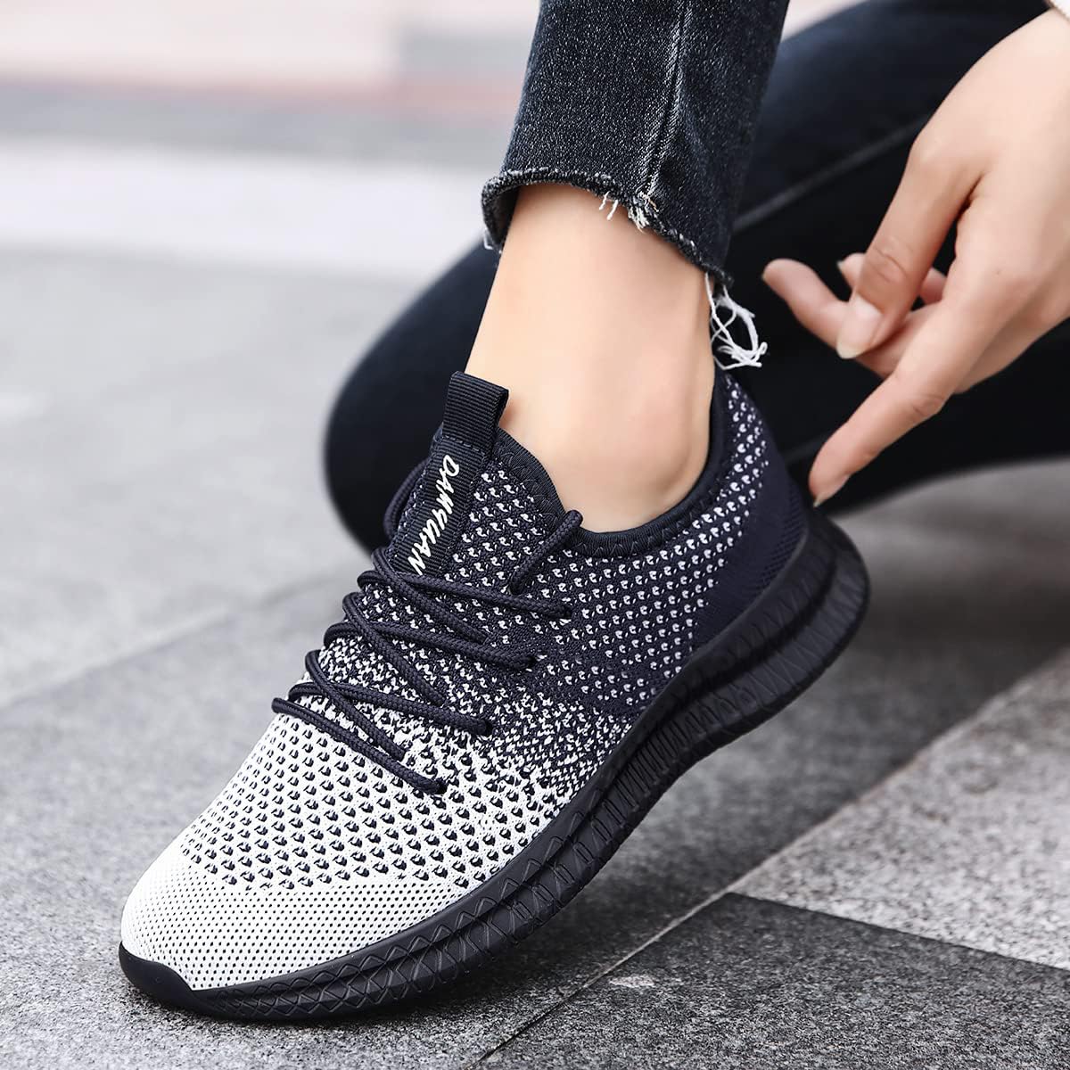 FUJEAK Men's Running Shoes - Breathable Lightweight Athletic Sneakers for Walking, Gym, Tennis & Casual Wear | Slip-On Comfortable Sports Shoes for Men | Perfect for Jogging, Workouts & Daily Activities