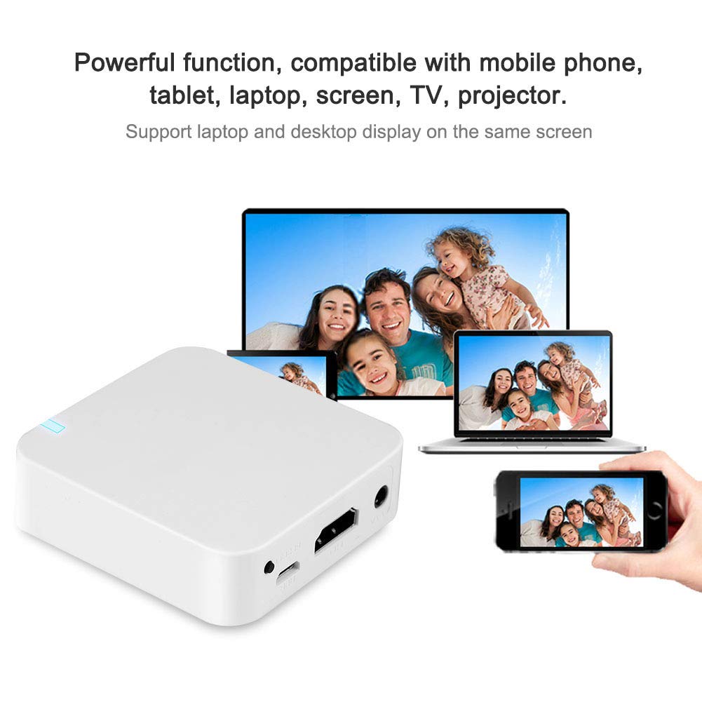 Taidda Wireless Car WiFi Display Box - Smart HDMI Screen Mirroring & Airplay AV Receiver for Seamless In-Car Entertainment | Perfect for Road Trips, Streaming & GPS Navigation