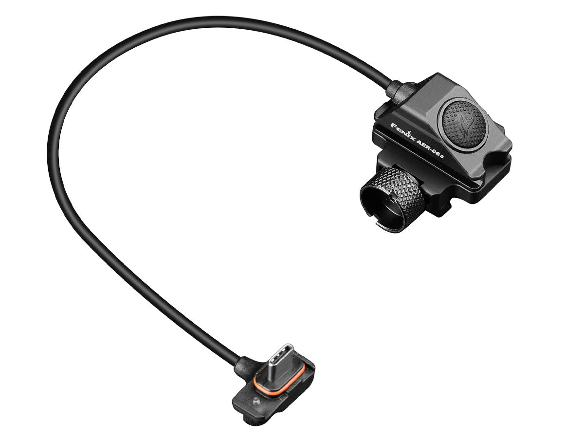 Fenix AER 06s Tactical Remote Switch for Flashlights - Waterproof & Durable Tactical Gear for Outdoor, Hunting & Emergency Use (Discontinued Model)