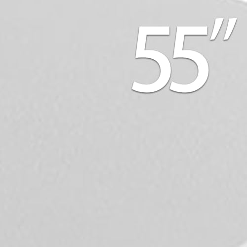 White 55 Rectangular + 3w