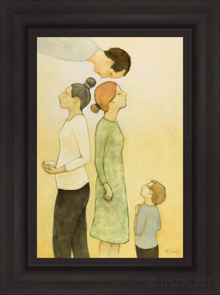 Duet Observed - Romantic Couple Painting by Rick Shorten | Perfect for Valentine's Day Gifts, Anniversary Presents & Home Decor