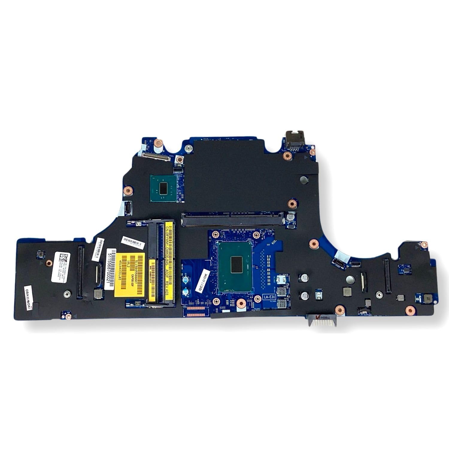 Refurbished Dell Precision 7520 Laptop Motherboard with Intel Core i7-6820HK Processor - Compatible with Dell Precision 7520 Series - Perfect for Laptop Repair, Upgrades & DIY Computer Builds