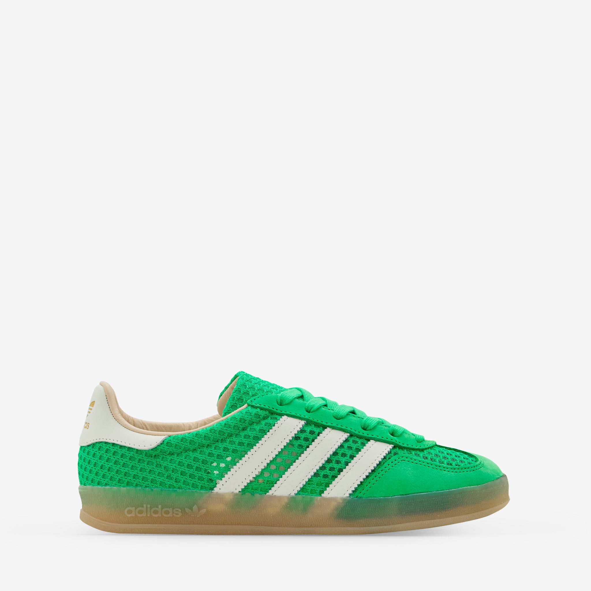 Gazelle Indoor Energy Green | Off White | Magic Beige Running Shoes - Lightweight Comfort for Women's Workout & Gym Training