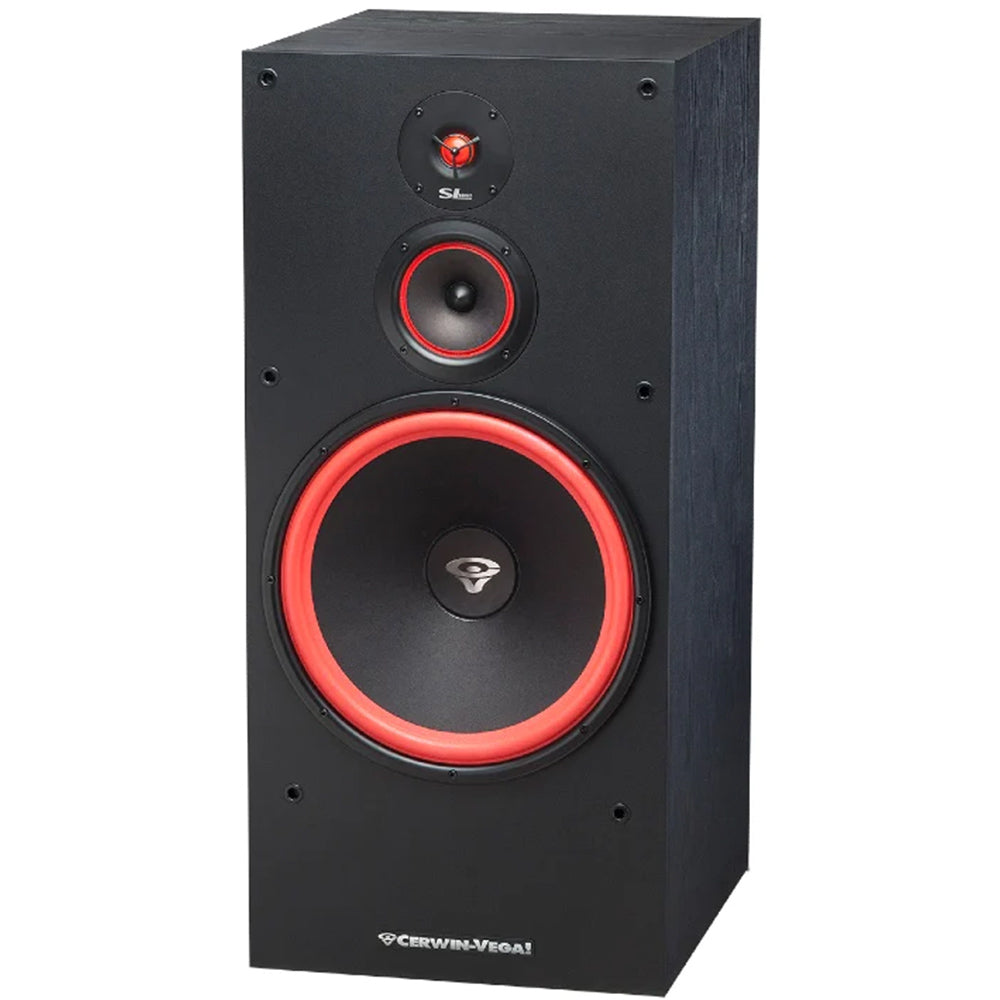 Cerwin Vega SL-15 15-Inch 3-Way Floor Standing Tower Speaker - High Power Home Audio System for Parties, Movies & Music (Brand New)