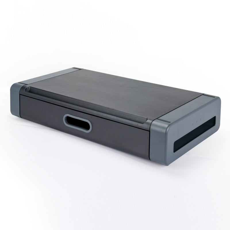 Premium Adjustable Monitor Stand with USB Hub - Ergonomic Riser for Home & Office Desks - Perfect for Dual Monitors, Laptops, and Workspace Organization