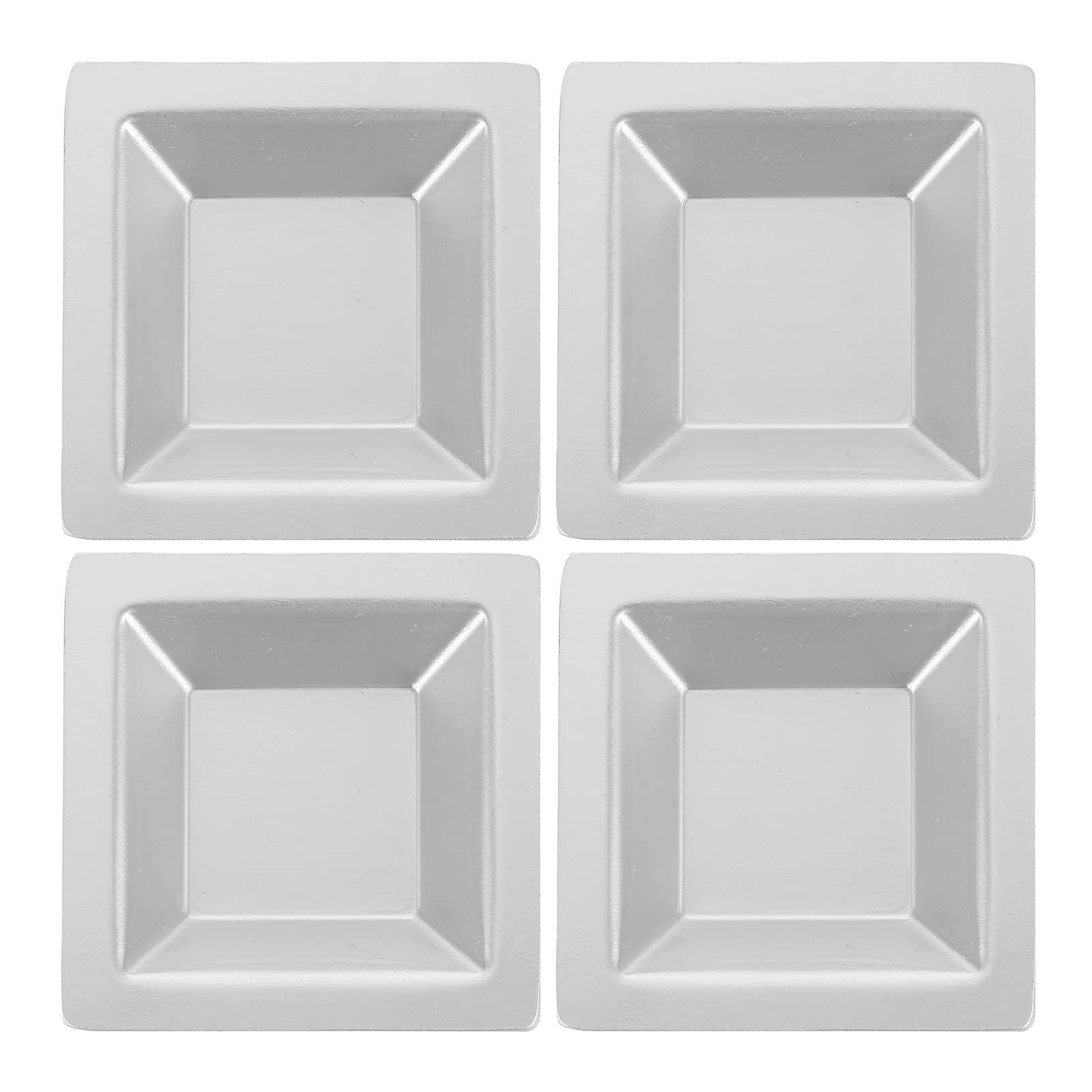 4-Piece Angoily Aluminum Alloy Baking Molds Set - Egg Tart, Cake & Bread Baking Tools for Home Kitchen | Perfect for Pastry, Desserts & Party Treats