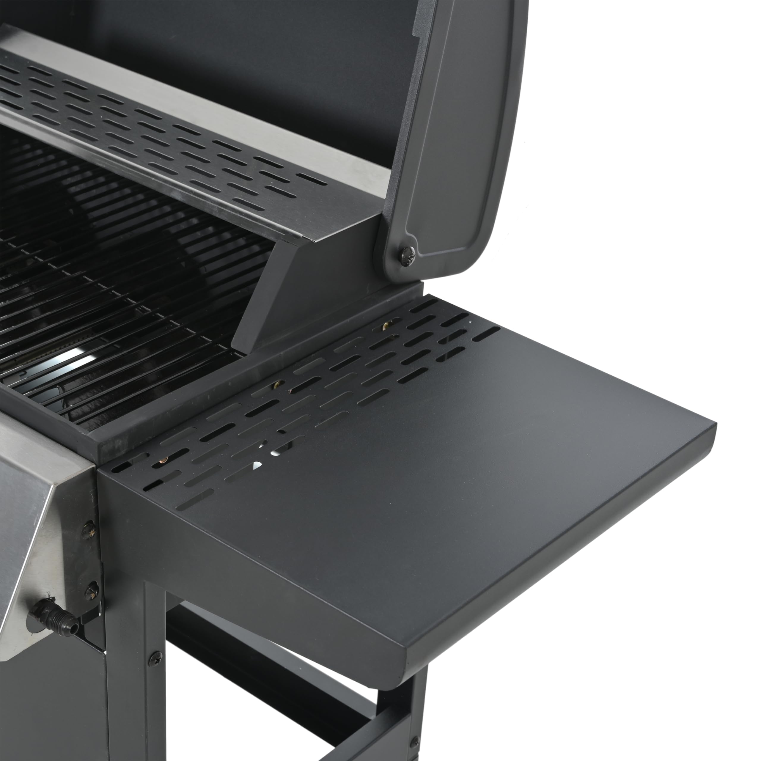 3 Burner Propane Gas Grill - Heavy-Duty Stainless Steel Outdoor BBQ Grill with Wheels & Cabinet Style | Perfect for Backyard Cooking, Garden Parties, and Tailgating Events
