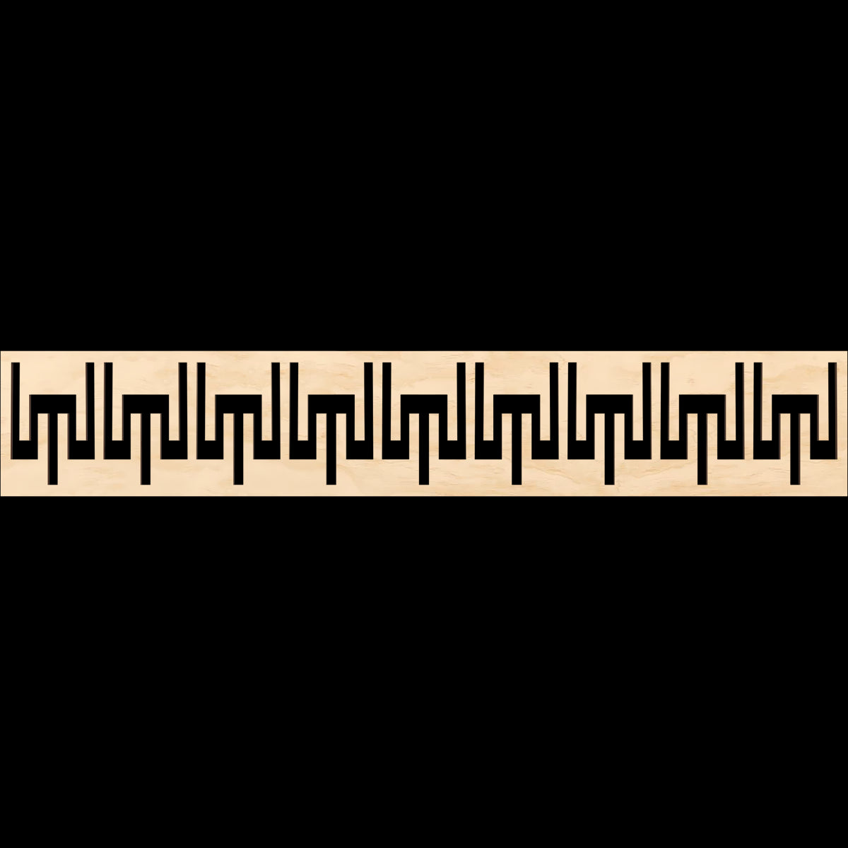 Victory Fretwork Moulding - Decorative Wood Trim for Home & Furniture - Perfect for DIY Projects, Wall Decor, and Cabinet Accents
