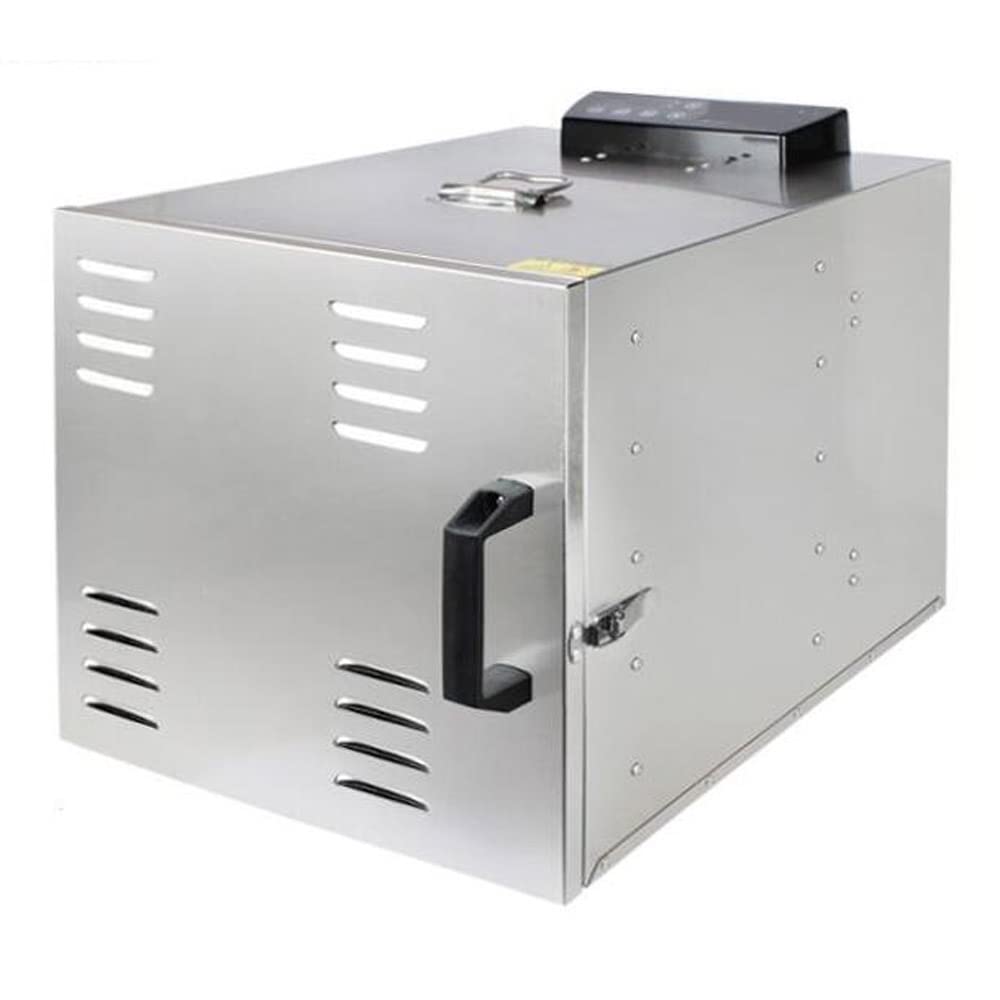 TECHTONGDA 10-Tray Commercial Food Dehydrator - Stainless Steel 304 Drying Machine for Fruits, Vegetables, Pet Treats & Jerky - Perfect for Home Kitchens, Restaurants & Small Food Businesses