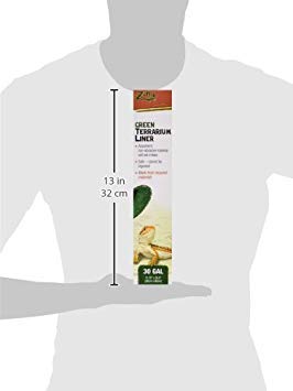 Premium Terrarium Liner for Reptiles & Amphibians - Breathable Mesh Substrate for Vivariums, Terrariums & Reptile Tanks - Ideal for Geckos, Snakes & Frogs (12