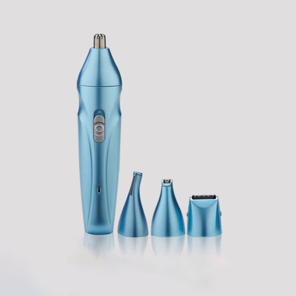 Electric Eyebrow & Nose Hair Trimmer Set - Rechargeable Personal Grooming Kit for Eyebrows, Nose & Facial Hair Removal - Perfect for Home, Travel & Salon Use