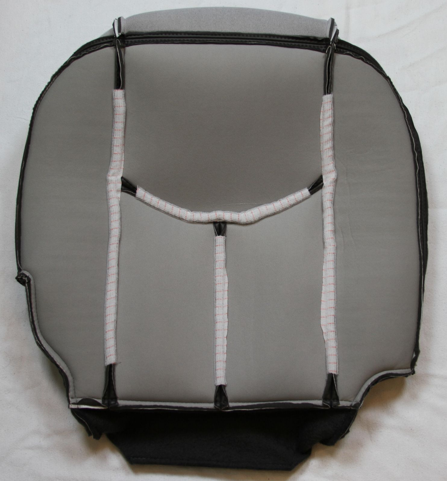 2003-2006 Chevy Silverado Driver Bottom Seat Cover - Dark Gray Vinyl Replacement - Perfect for Truck Interior Protection & Customization