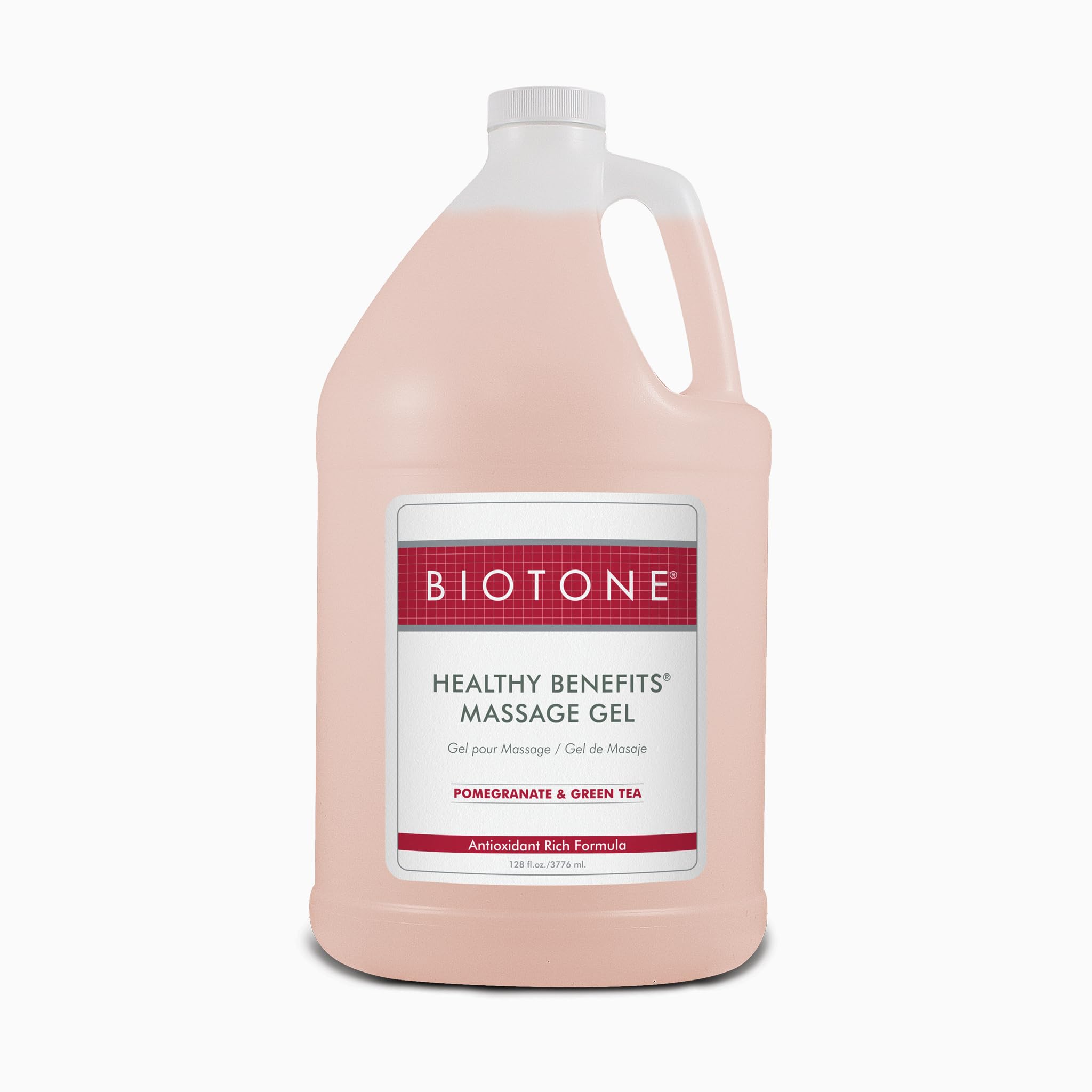 BIOTONE Professional Massage Gel - 1 Gallon for Deep Tissue & Relaxation | Paraben-Free, Hypoallergenic | Ideal for Spa, Physical Therapy & Home Use